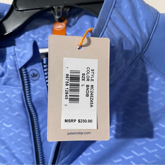 PETER MILLAR Crown Sport Men's Merge Elite Hybrid Jacket Size : M, L, XL - Picture 7 of 7